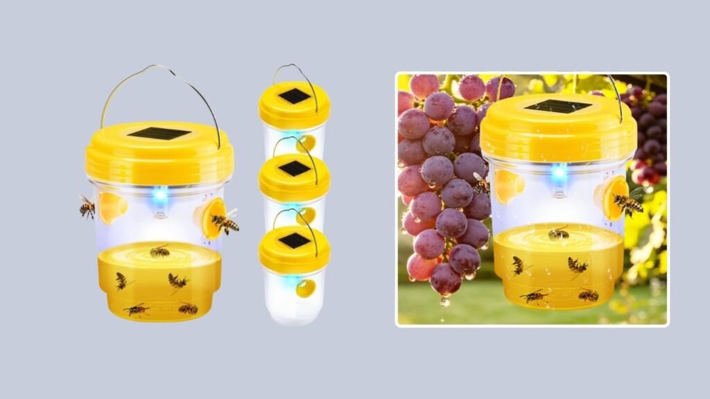 YOOYHHOME Outdoor Hanging Carpenter Bee Trap