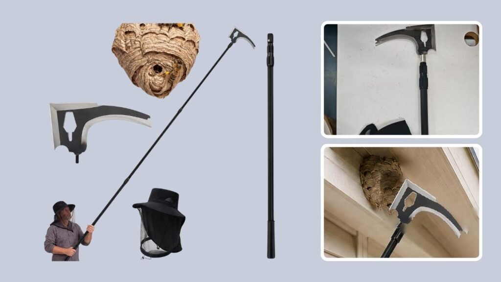 Wasp Nest Removal Tool for Mud Daubers & Wasps