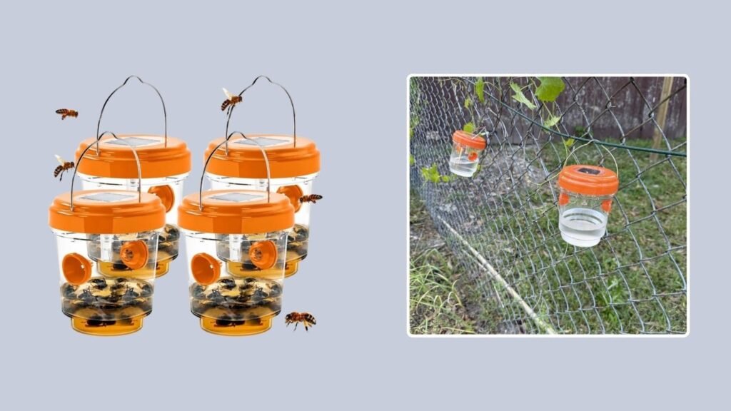 Outdoor Hanging Wasp & Yellow Jacket Traps – Multi-Pack