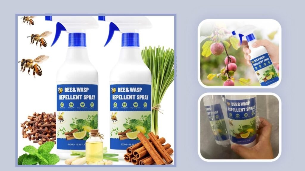 Bee and Wasp Peppermint Spray for Patios – Two-Pack