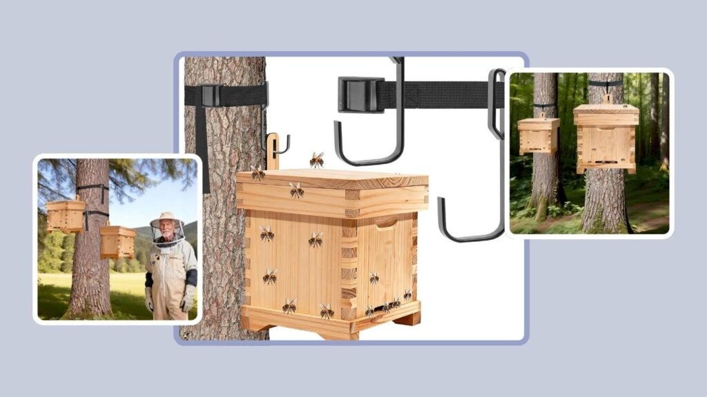 WSBXBB 2-Pack Honey Bee Swarm Trap Hanger