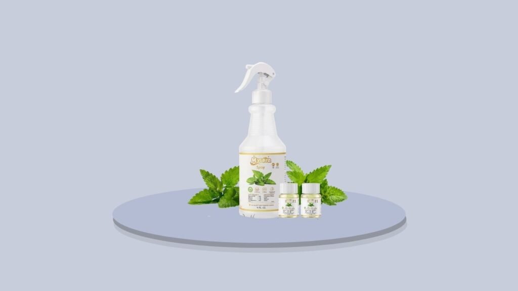 Mysora Peppermint Plant-Based Insect Repellent Spray
