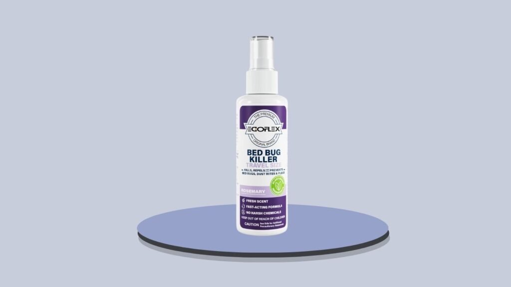 EGOFLEX Bed Bug Killer Travel Spray – 3 Pack