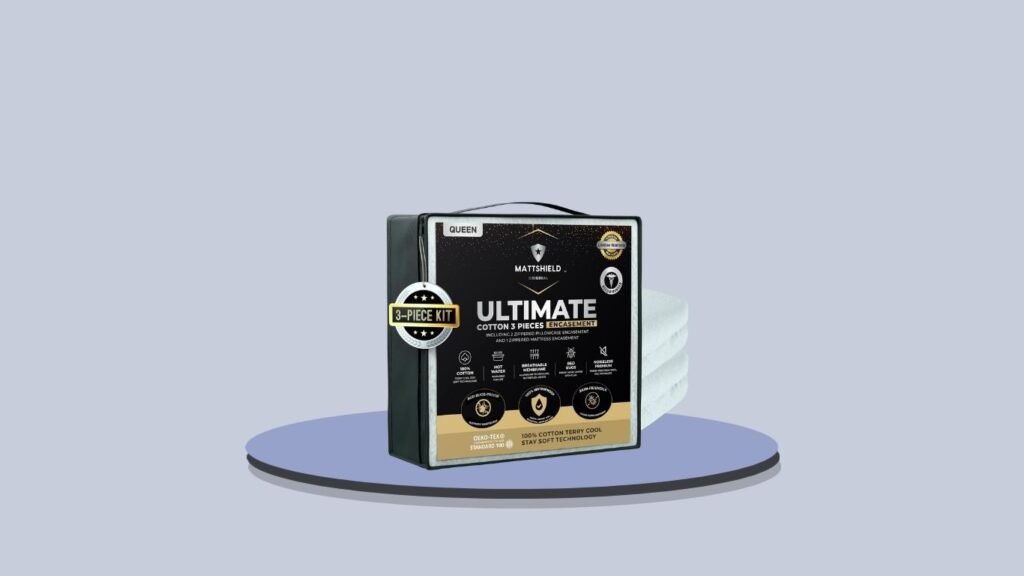 MATTSHIELD Ultimate 3-Piece Bed Bug Protection Kit