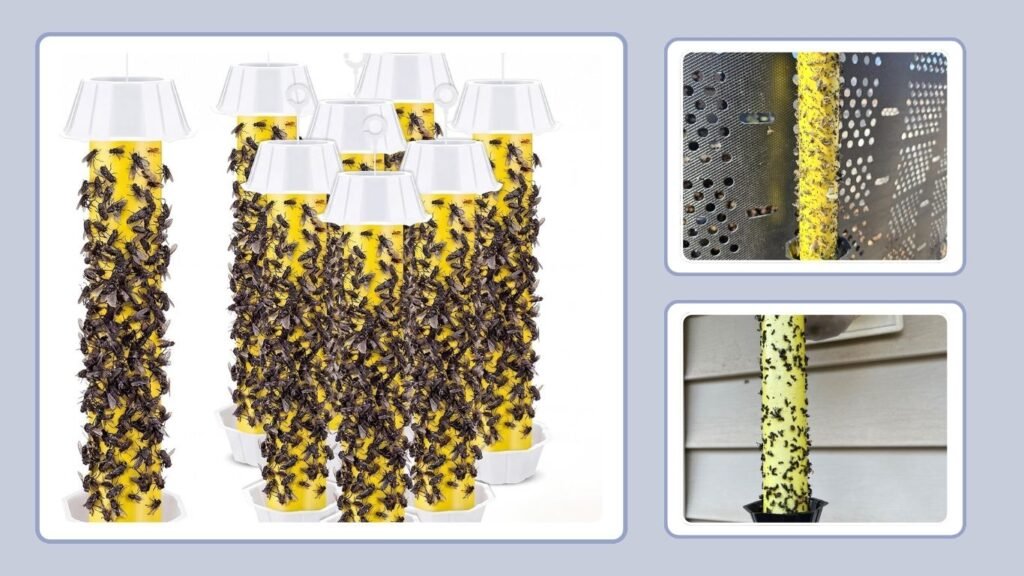 Qualirey Long-Lasting Hanging Sticky Wasp Trap