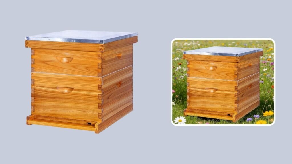 Honey Lake Complete Beehive with Frames & Foundation