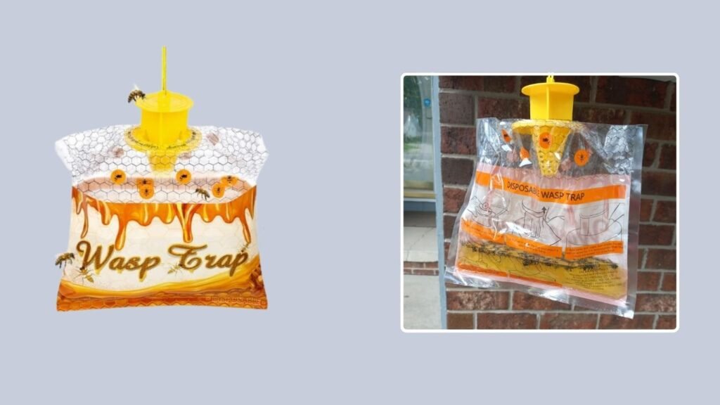 Disposable Outdoor Hanging Wasp & Yellow Jacket Trap