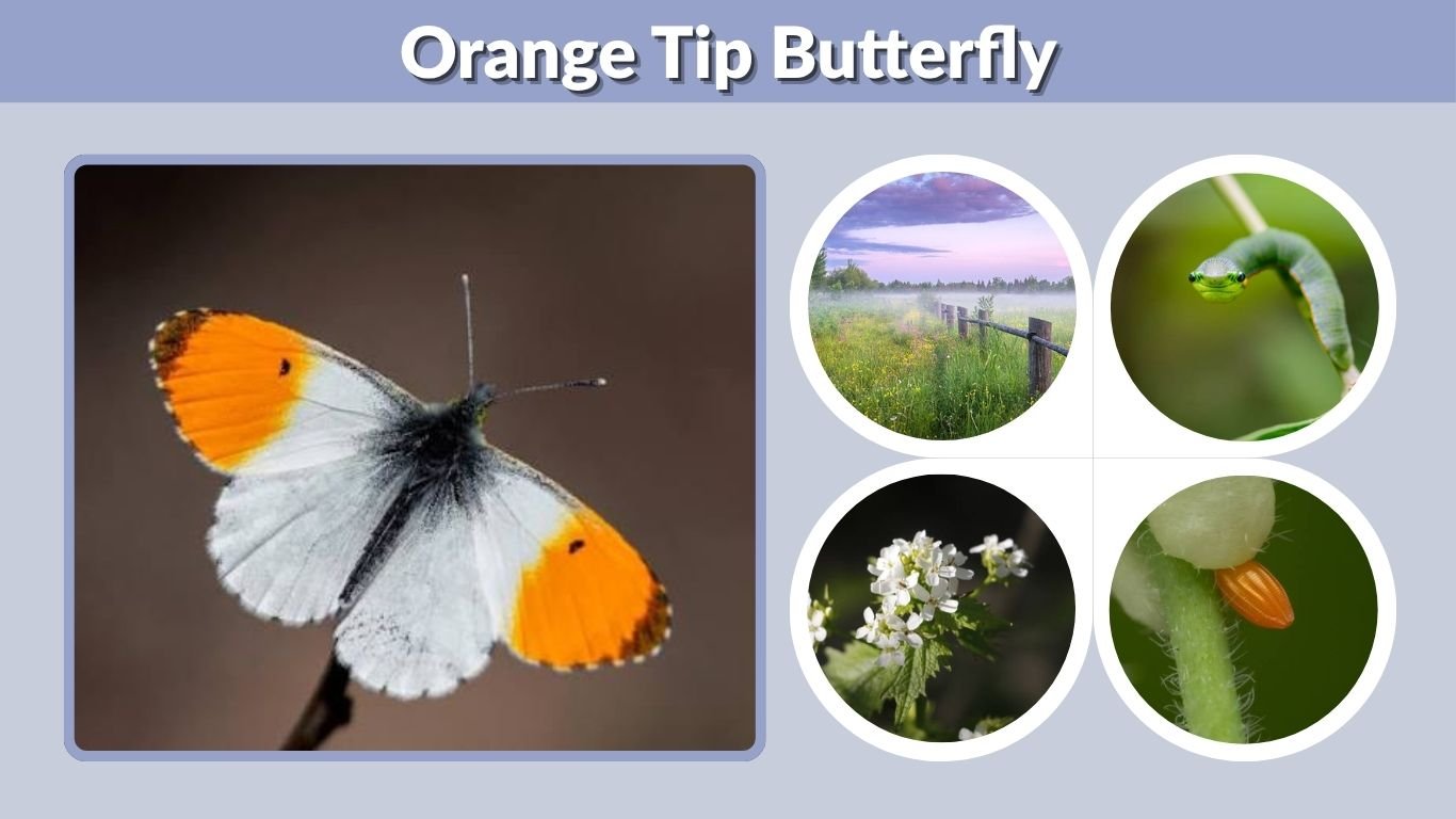 Orange Tip Butterfly: Identification, Habitat & Facts