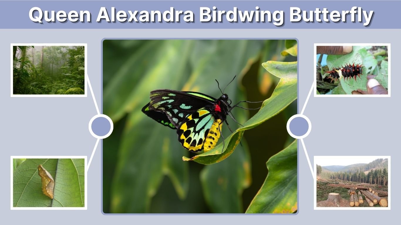 Queen Alexandra Birdwing Butterfly: Size, Habitat & Facts