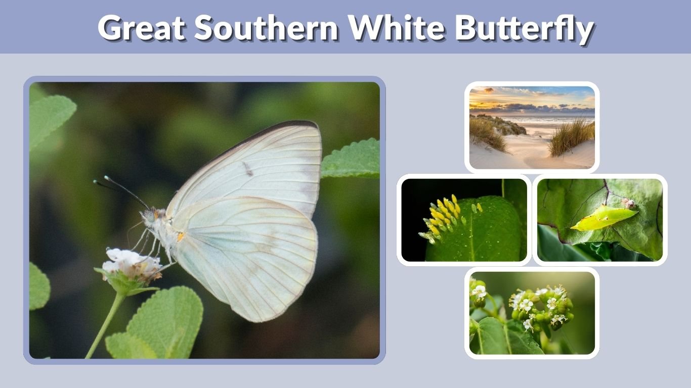 Great Southern White Butterfly: Habitat, Diet, Life Cycle