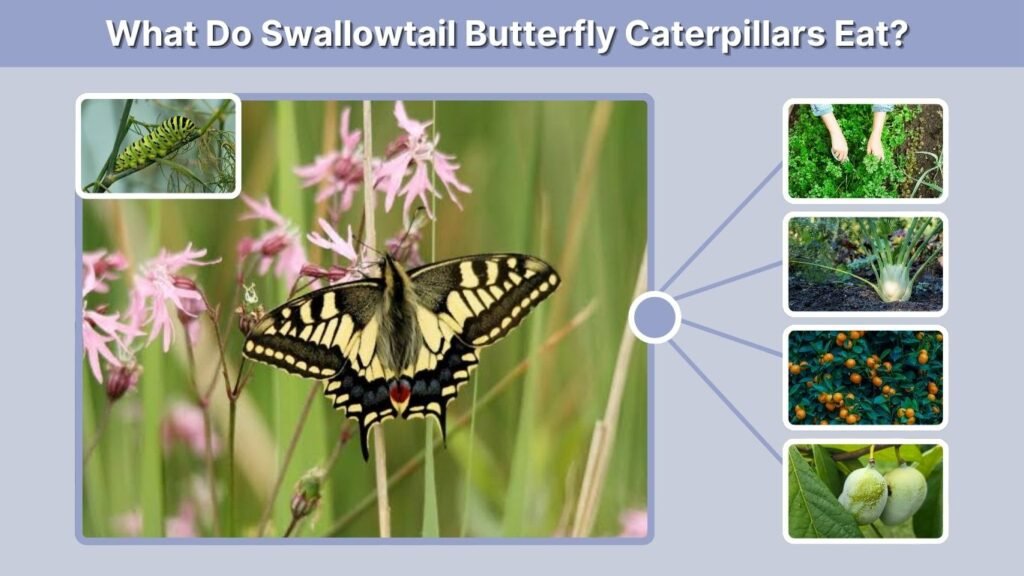 What Do Swallowtail Butterfly Caterpillars Eat?