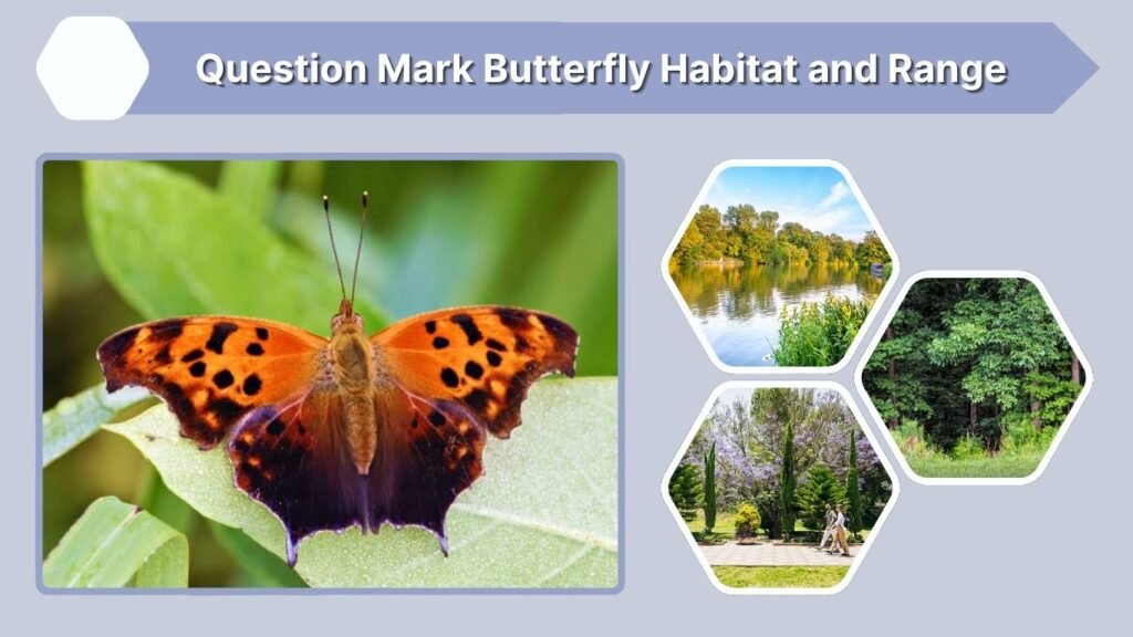 Question Mark Butterfly Habitat and Range