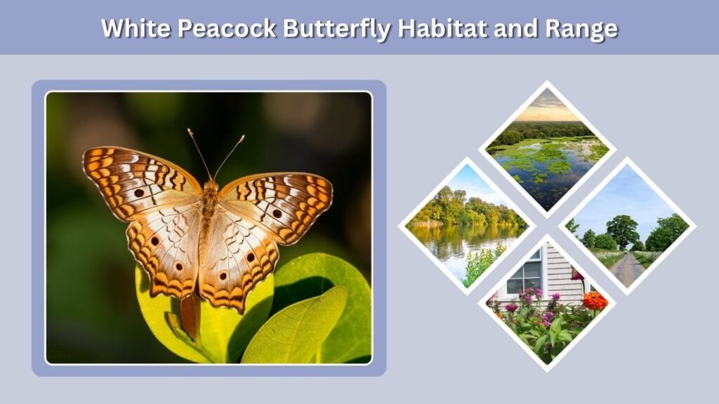 White Peacock Butterfly Habitat and Range