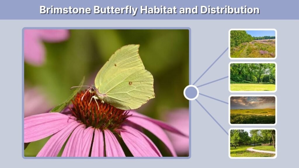 Brimstone Butterfly Habitat and Distribution
