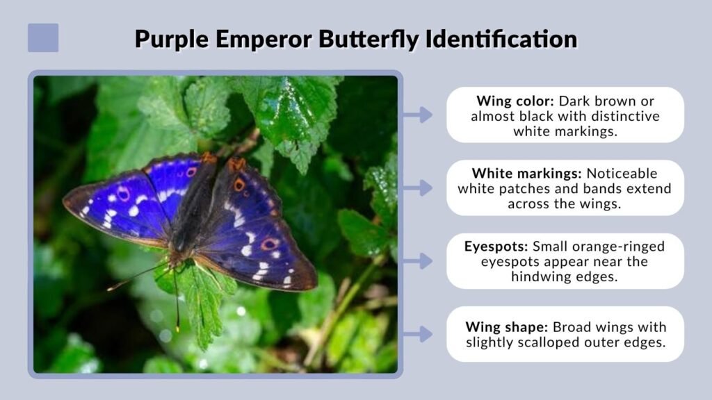 Purple Emperor Butterfly Identification
