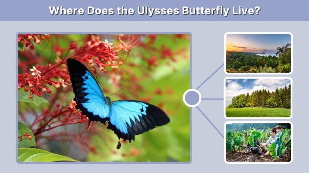 Where Does the Ulysses Butterfly Live?