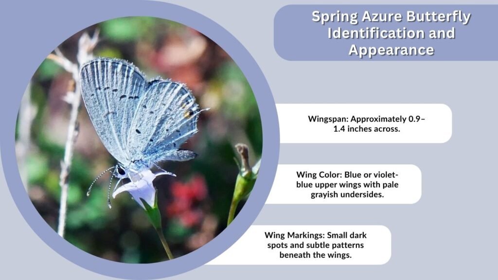 Spring Azure Butterfly Identification and Appearance