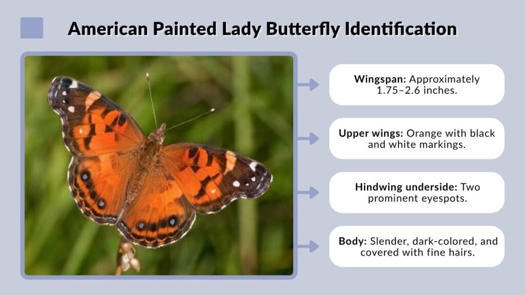 American Painted Lady Butterfly Identification