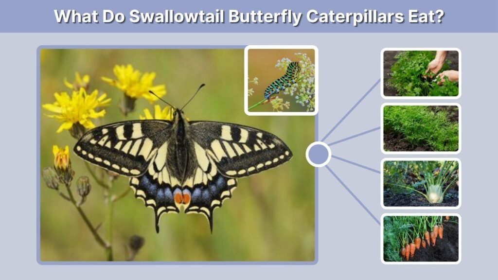 What Do Swallowtail Butterfly Caterpillars Eat?