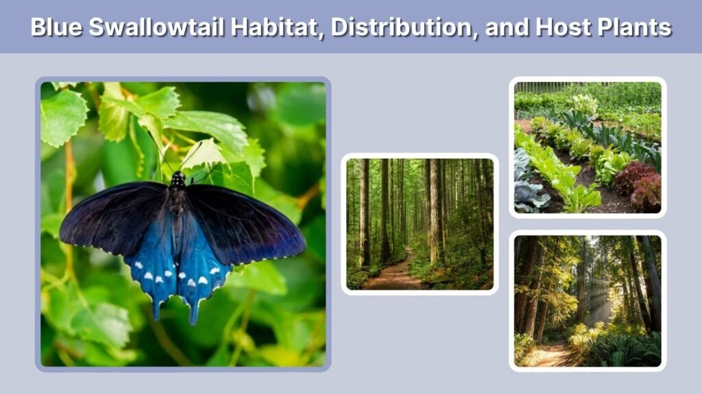 Blue Swallowtail Habitat, Distribution, and Host Plants