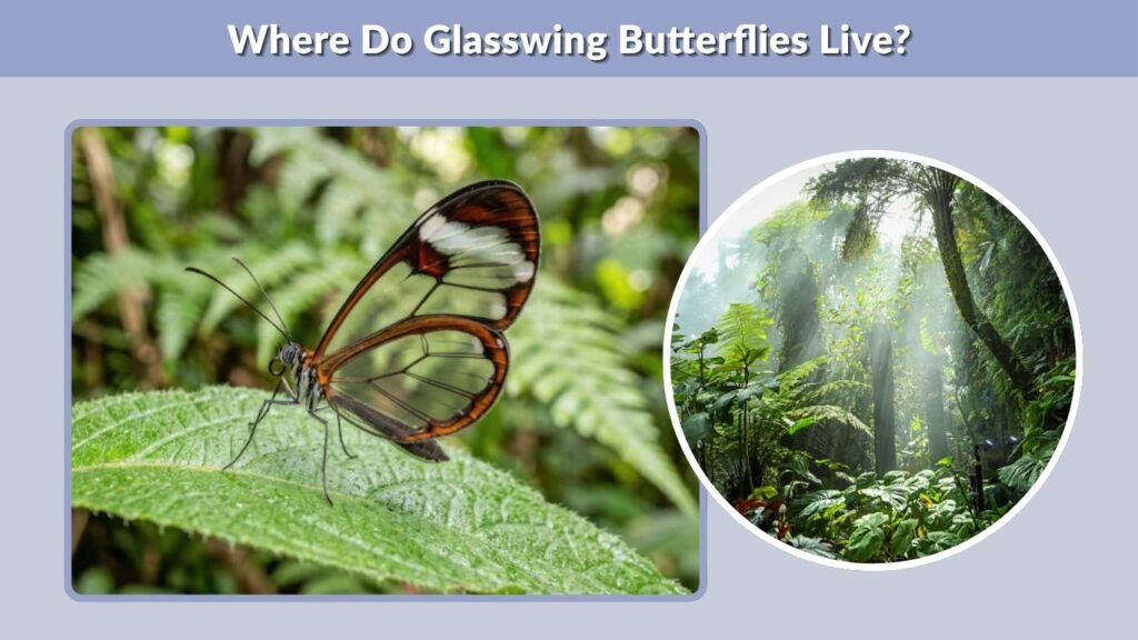 Where Do Glasswing Butterflies Live?