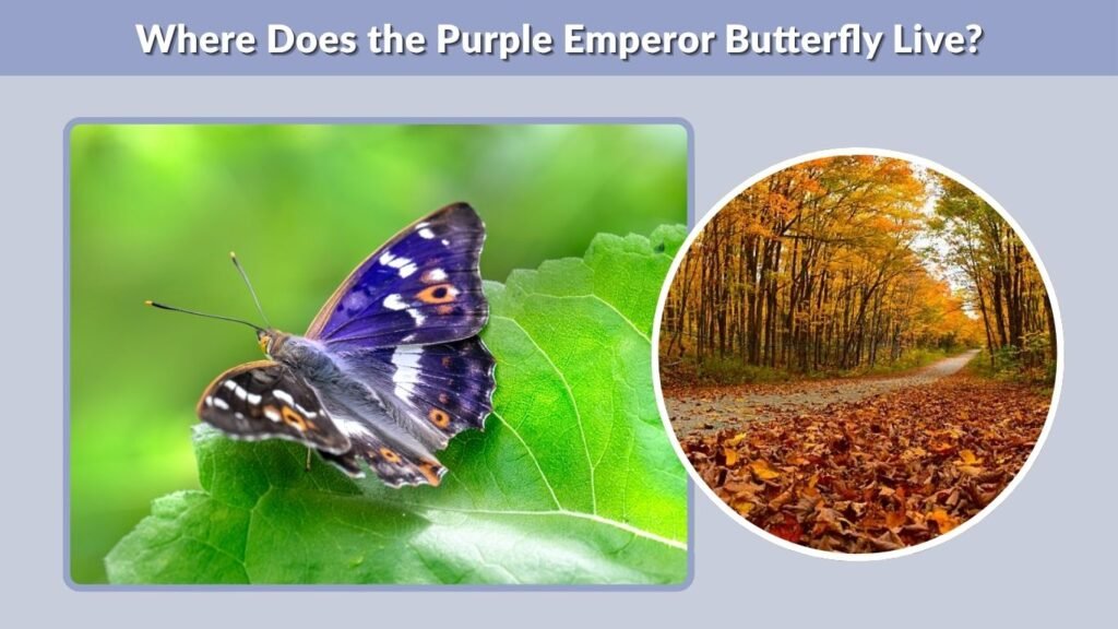 Where Does the Purple Emperor Butterfly Live?