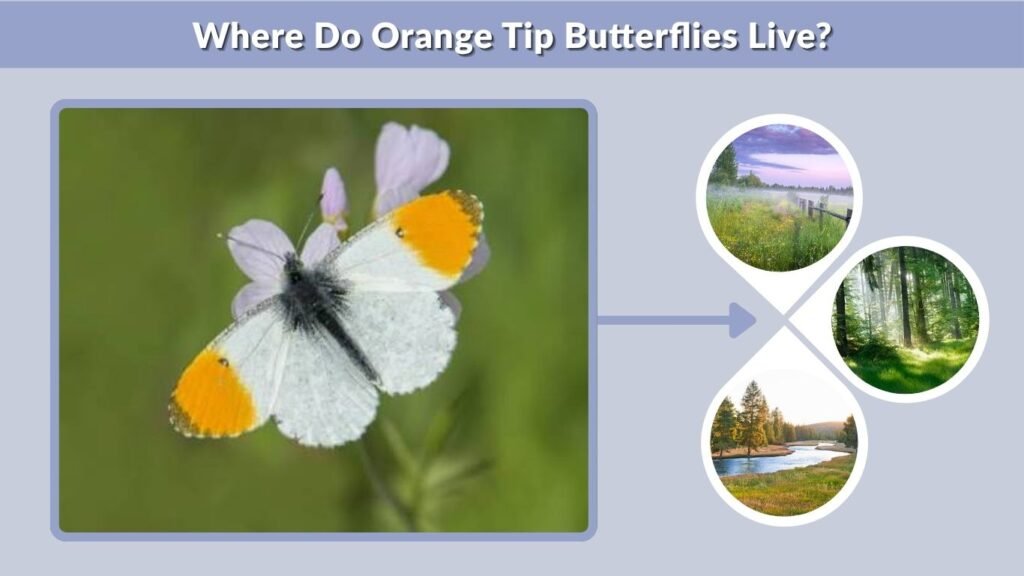 Where Do Orange Tip Butterflies Live?