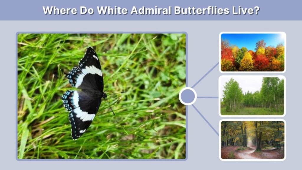 Where Do White Admiral Butterflies Live?