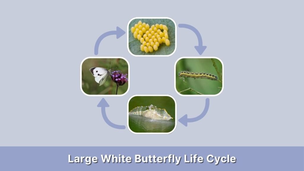 Large White Butterfly Life Cycle