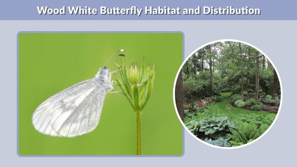 Wood White Butterfly Habitat and Distribution