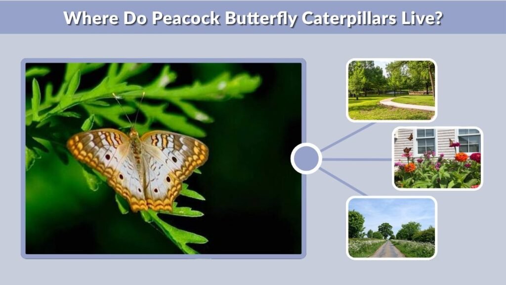 Where Do Peacock Butterfly Caterpillars Live?