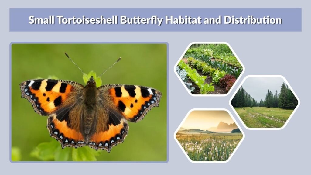 Small Tortoiseshell Butterfly Habitat and Distribution