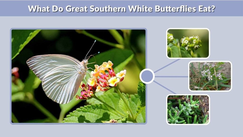 What Do Great Southern White Butterflies Eat?