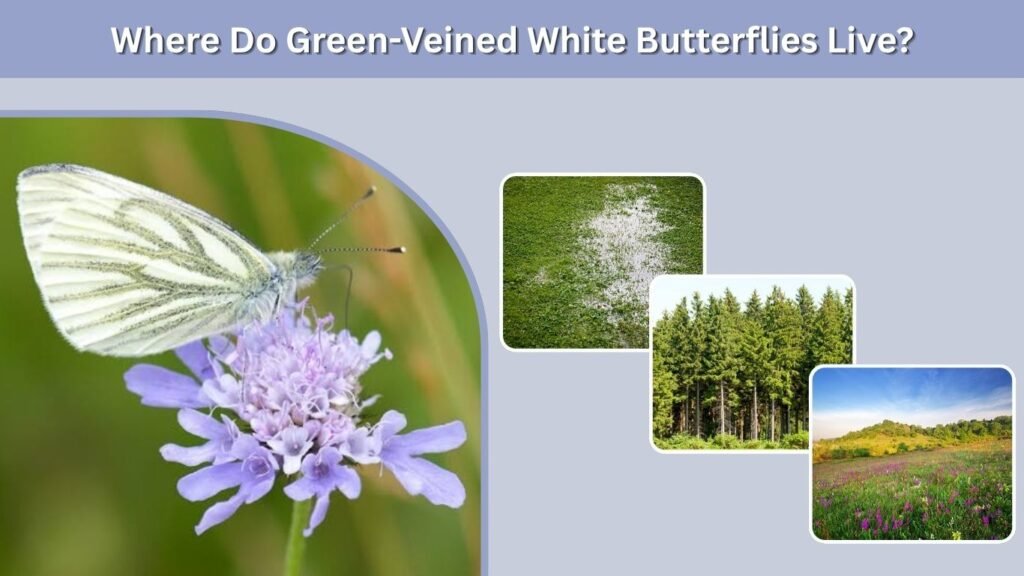 Where Do Green-Veined White Butterflies Live?