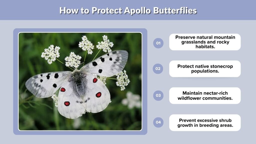 How to Protect Apollo Butterflies