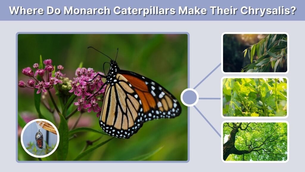 Where Do Monarch Caterpillars Make Their Chrysalis?