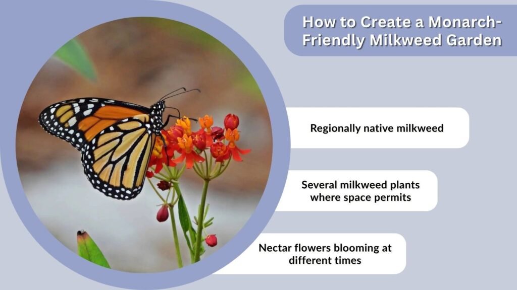 How to Create a Monarch-Friendly Milkweed Garden