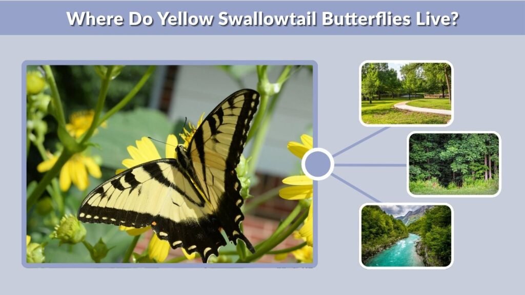 Where Do Yellow Swallowtail Butterflies Live?