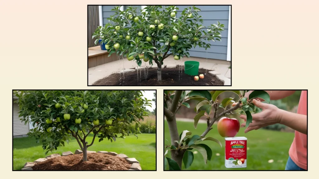 How I Take Care of My Apple Tree Outdoors