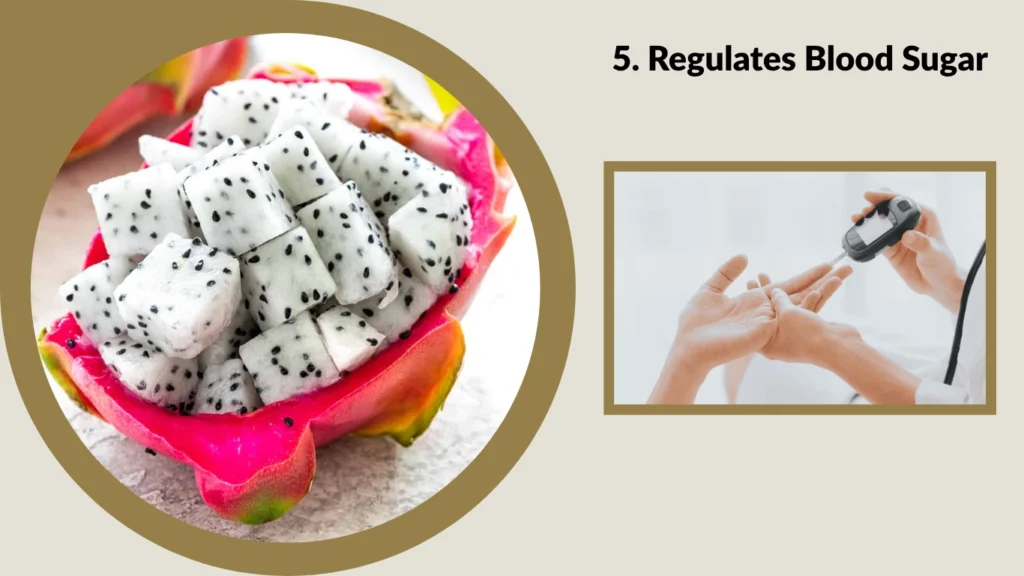 5. Regulates Blood Sugar