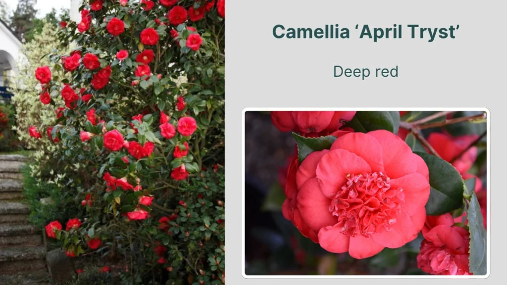Camellia ‘April Tryst’