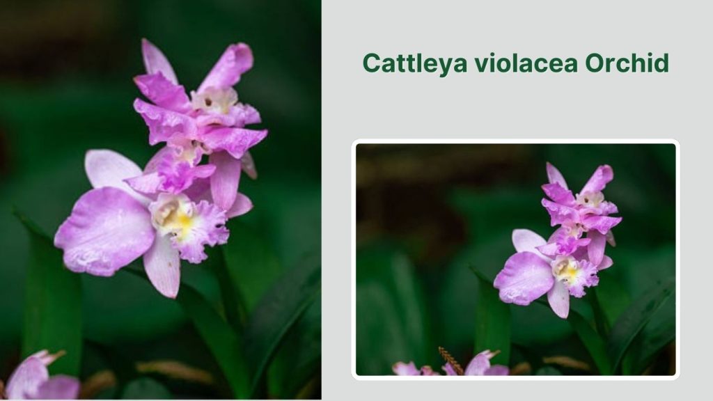 Cattleya violacea Orchid