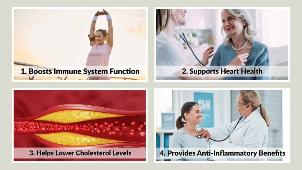 Health Benefits of Shiitake Mushrooms. Boosts Immune System Function