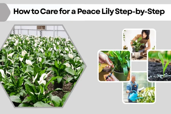 How to Care for a Peace Lily Step-by-Step (Houseplant & Outdoor Guide)