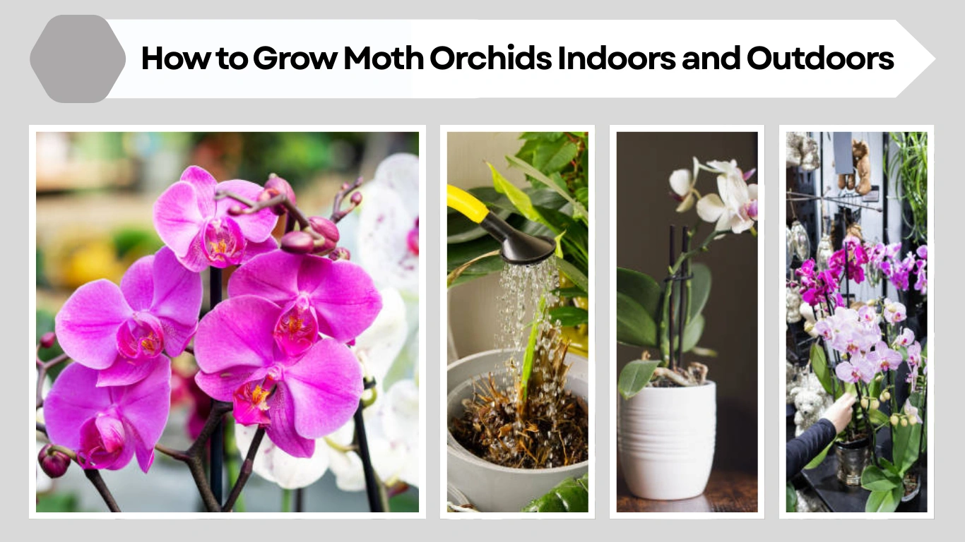 How to Grow Moth Orchids Indoors and Outdoors