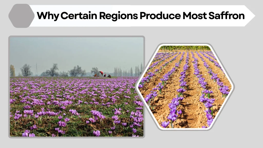 Why Certain Regions Produce Most Saffron