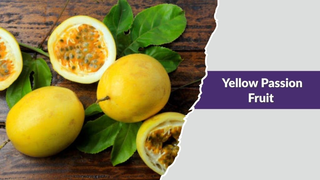 Yellow Passion Fruit