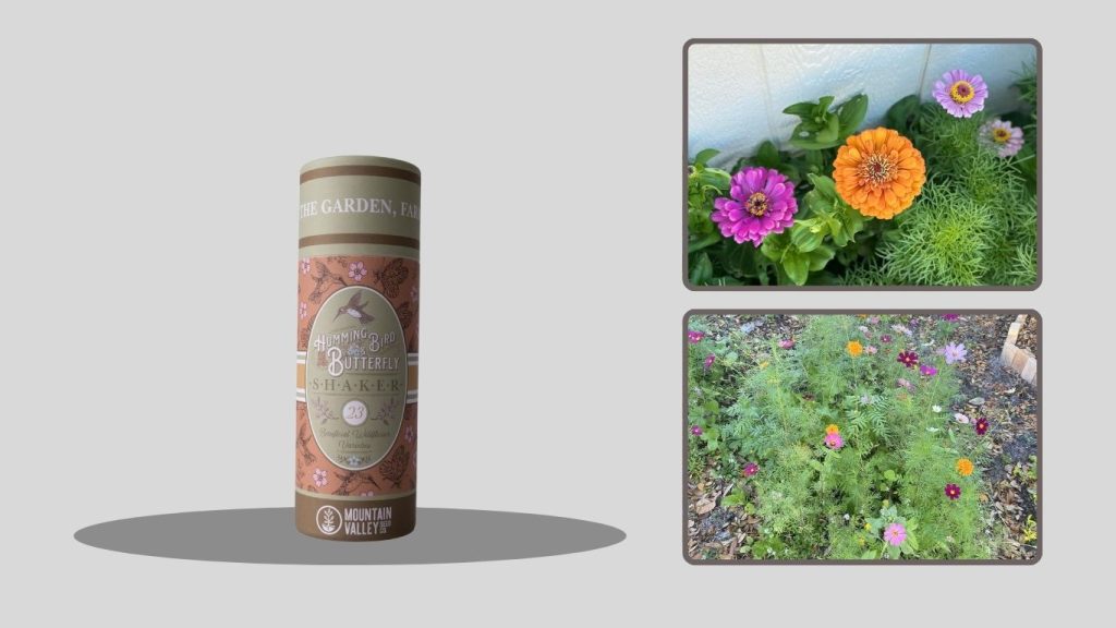  Wildflower Seeds Shaker – Hummingbird & Pollinators Mix