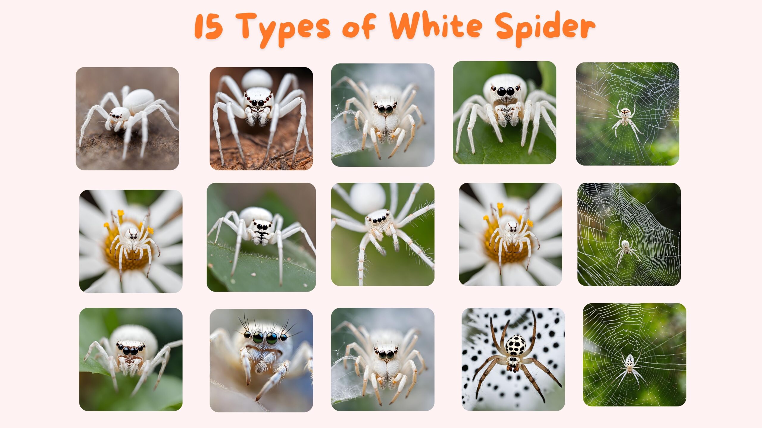 White spider