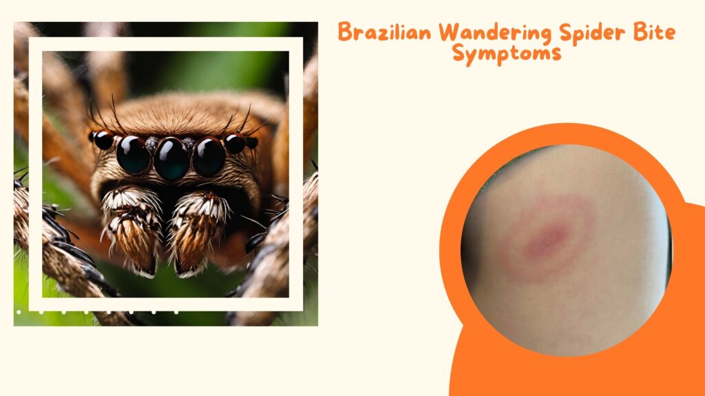 Brazilian Wandering Spider Bite Symptoms